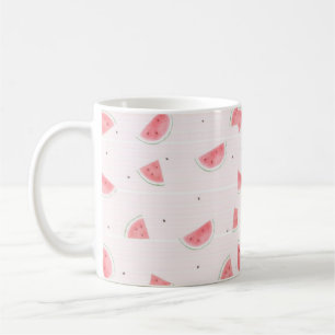 pink little watermelons coffee mug