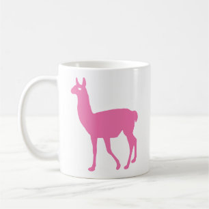 Pink Llama Coffee Mug