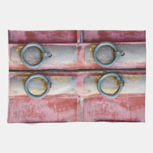 Pink Locks Kitchen Hand Towel