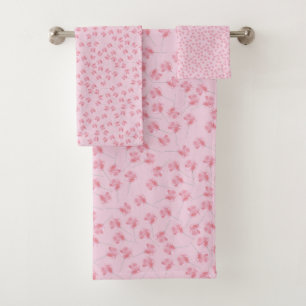 Pink Lollipop Bath Towel Set