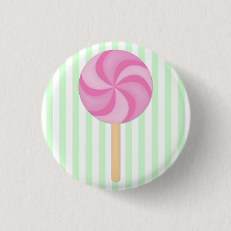 Pink Lollipop Button