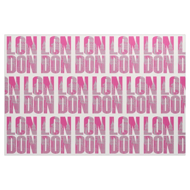 Pink London Fabric (Fat Quarter)