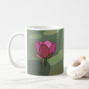Pink Lotus Flower  Coffee Mug