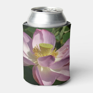 Pink Lotus Flower II Can Cooler