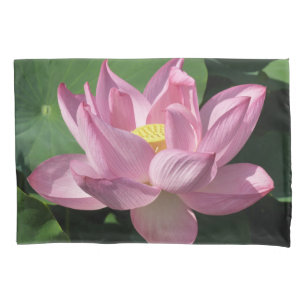 Pink Lotus Flower IV Pillowcase