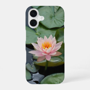 Pink Lotus Flower Zen Garden iPhone 16 Case