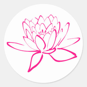 Pink Lotus Sticker