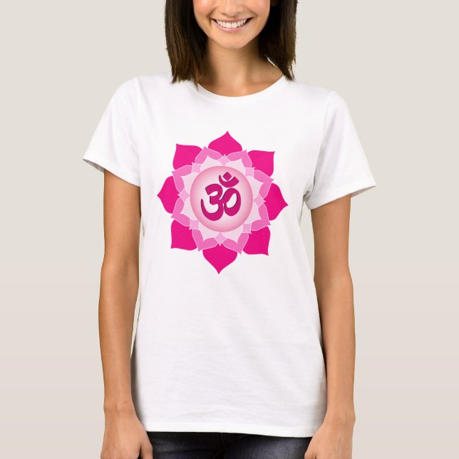 Pink lotus T-Shirt (Front)