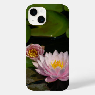 Pink Lotus Waterlilies iPhone case