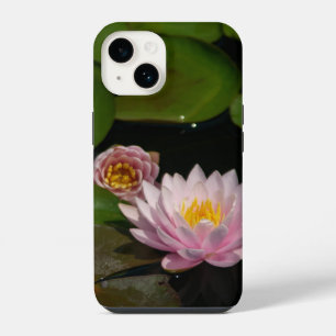 Pink Lotus Waterlilies iPhone case