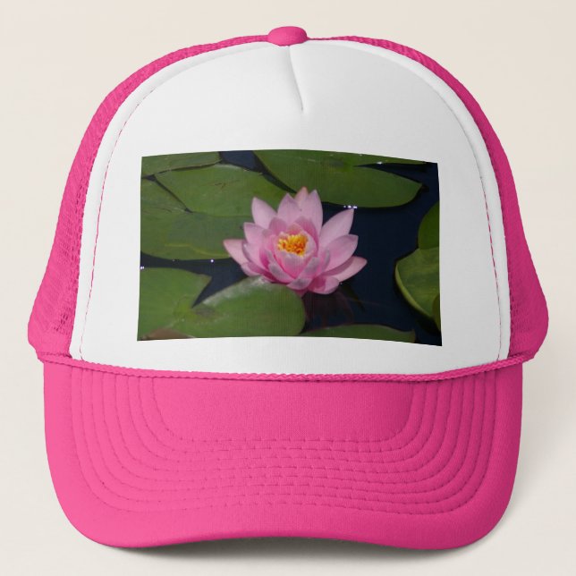 Pink Lotus Waterlily Hat (Front)