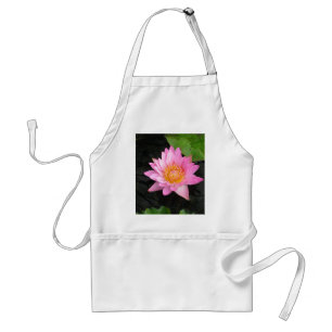 Pink Lotus Waterlily Standard Apron