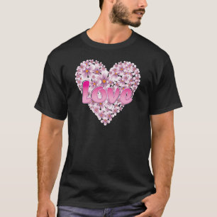 Pink Love and Daisies T-Shirt