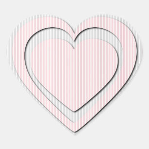 Pink Love Heart Sticker
