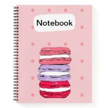Pink Macaron Notebook