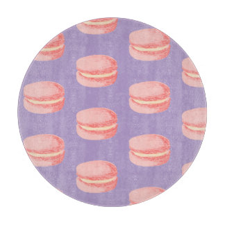 Pink Macaroons Cutting Board