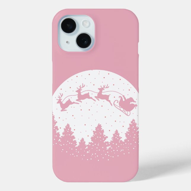 Pink Magic Christmas Case-Mate iPhone Case (Back)