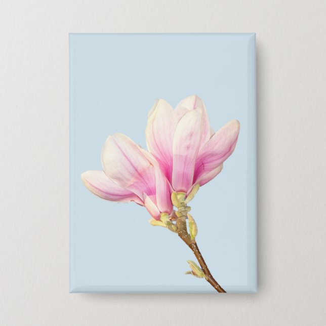 Pink Magnolia Badge (Front)