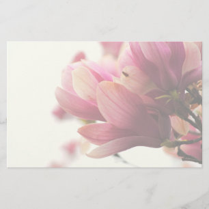 Pink Magnolia  Stationery