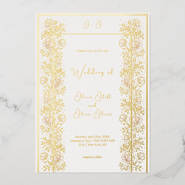Pink Magnolia Wedding (Front)