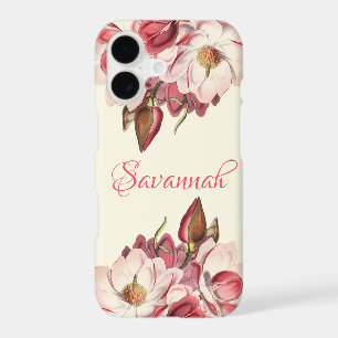 Pink magnolias spring blossom floral name