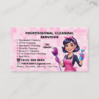 Pink Maid Janitorial Lady House Cleaning Service