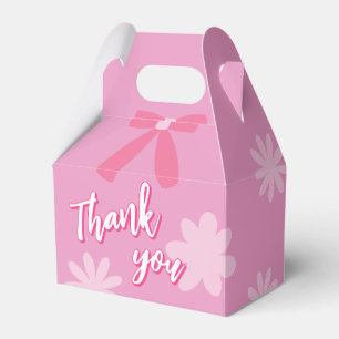 Pink Malibu Come on Besties Birthday Thank You Favour Box