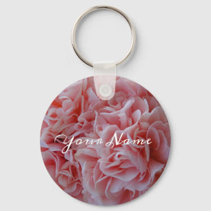 Pink Mallow Key Ring