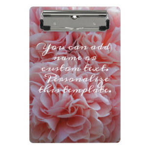  Pink Mallow Mini Clipboard