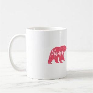 Pink Mama Bear Coffee Mug