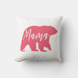 Pink Mama Bear  Cushion