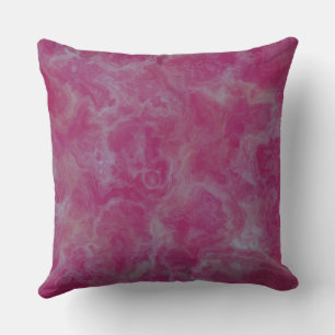 Pink Marble abstract Cushion