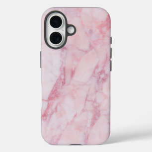 Pink Marble iPhone 16 Case