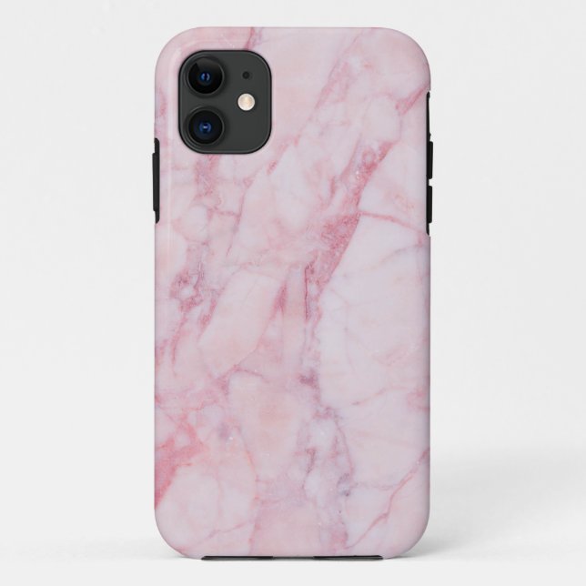 Pink Marble Case-Mate iPhone Case (Back)