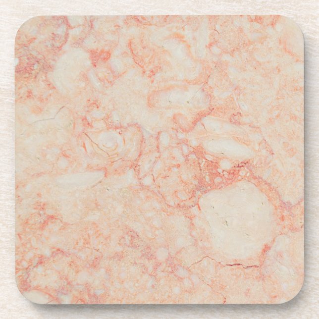 Pink Marble Coaster (Front)