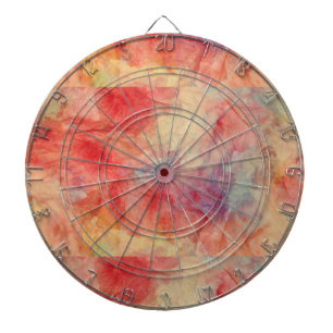 Pink Marble Dart Board