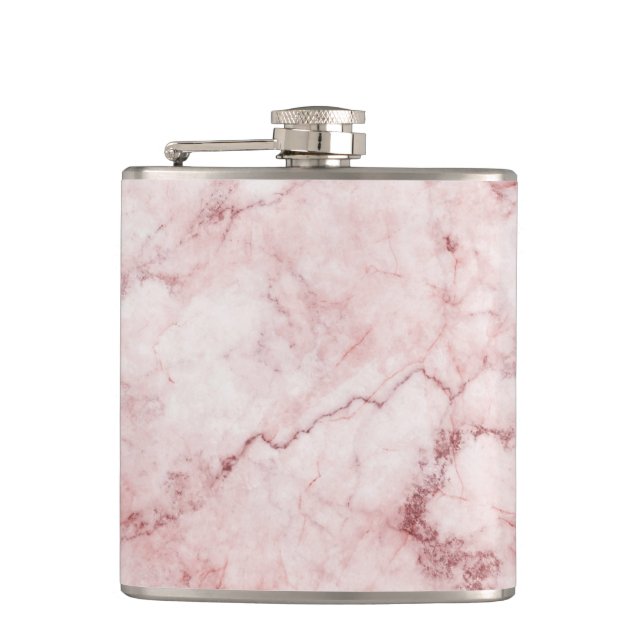 Pink Marble Flask (Front)
