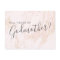 Pink Marble Gold Glitter Godmother Proposal Card