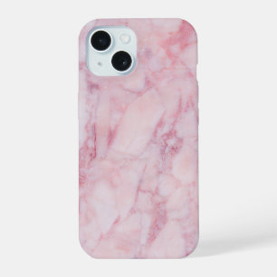 Pink Marble iPhone 15 Case