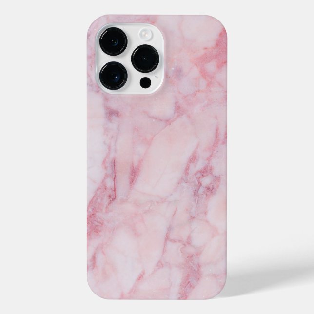 Pink Marble iPhone Case (Back)
