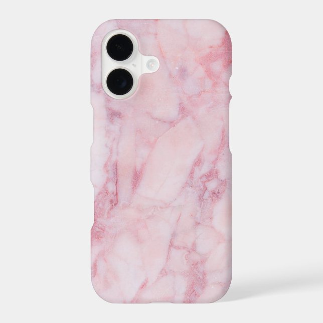 Pink Marble iPhone Case (Back)