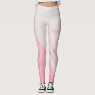 Pink marble Leggings