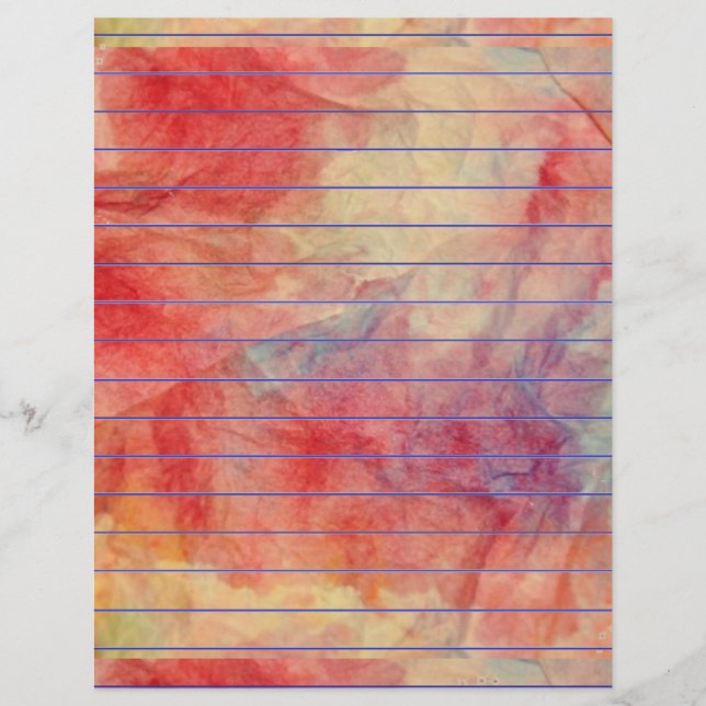 Pink Marble Letterhead (Front)