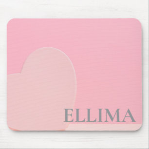 pink marble mouse pad