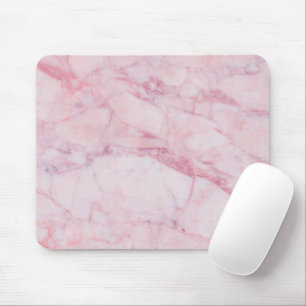 Pink Marble Mouse Pad
