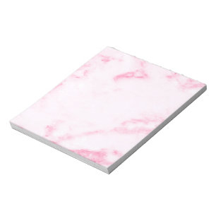 Pink Marble Notepad