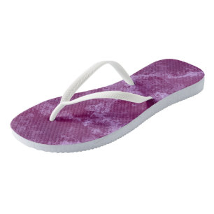 pink Marble Swirl Abstract Thongs