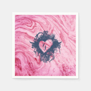 pink marble texture pattern elegant beautiful napkin
