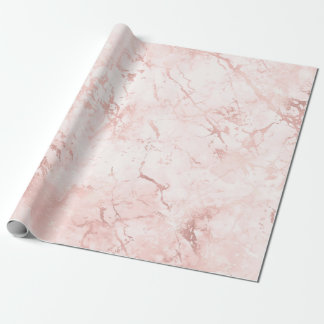 pink marble wrapping paper