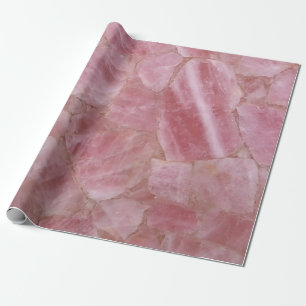 Pink Marble Wrapping Paper